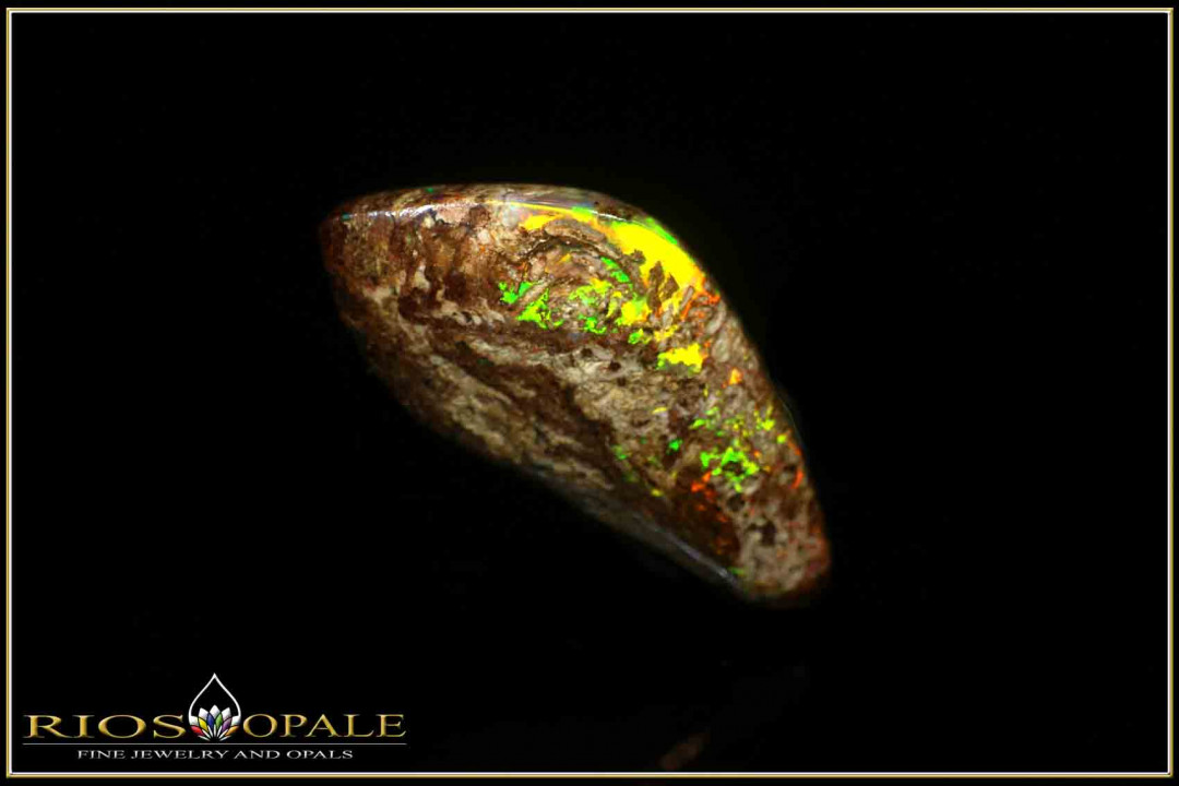 Jundah opalized wood boulder opal - 6,65ct